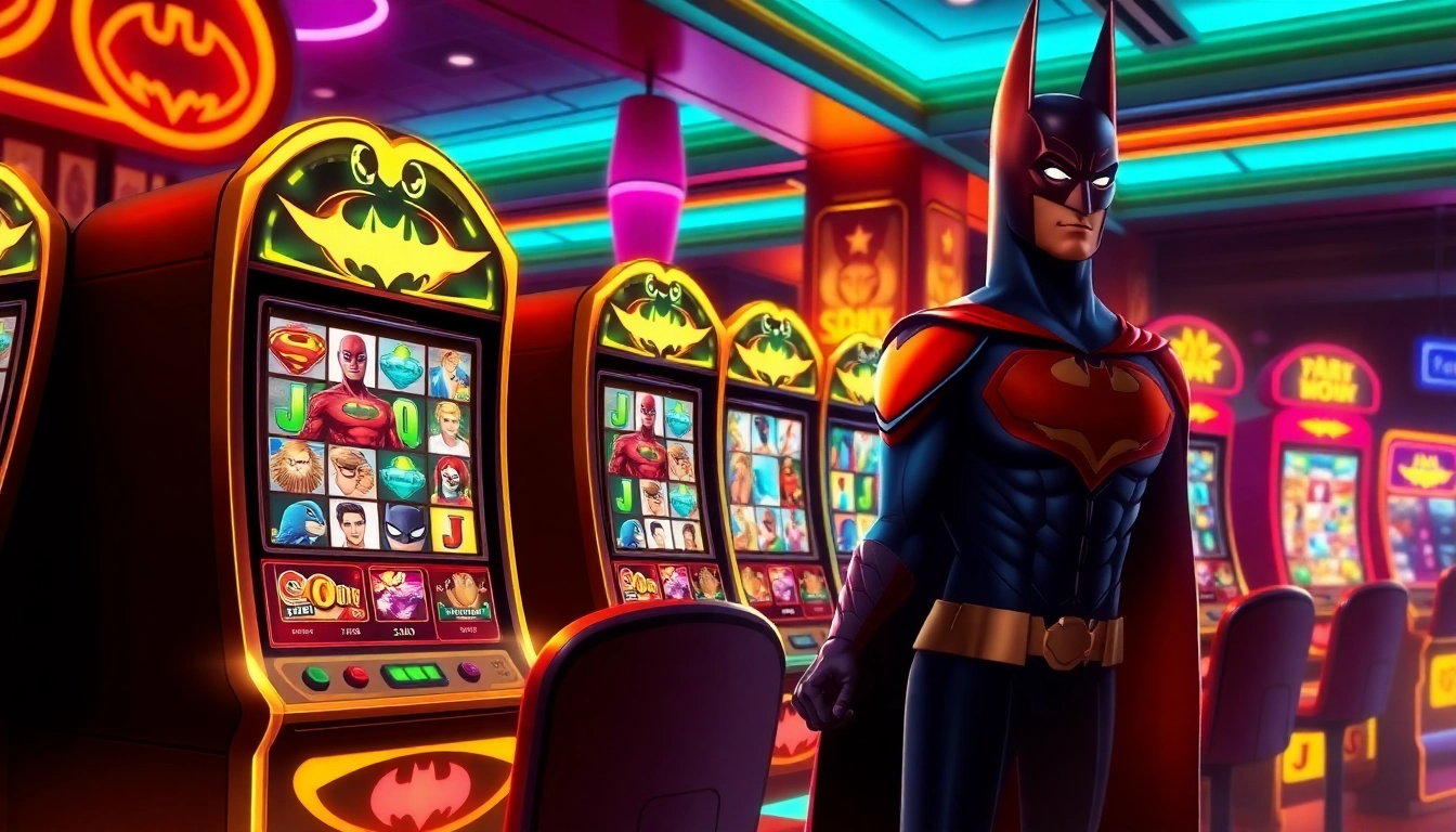 Temukan keseruan di situs slot batman138 dengan mesin slot modern dan suasana kasino energik.