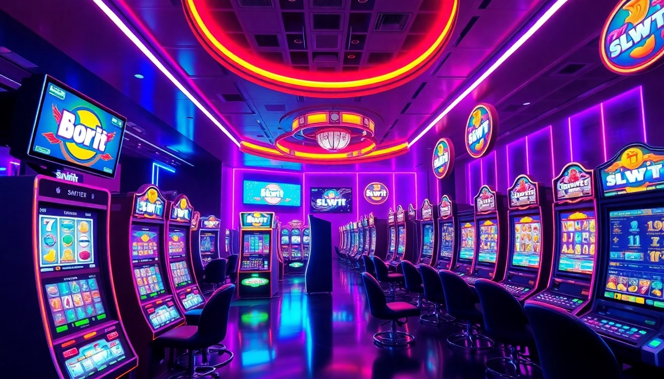 Experience excitement while spinning on top situs slot machines in a dazzling casino environment.