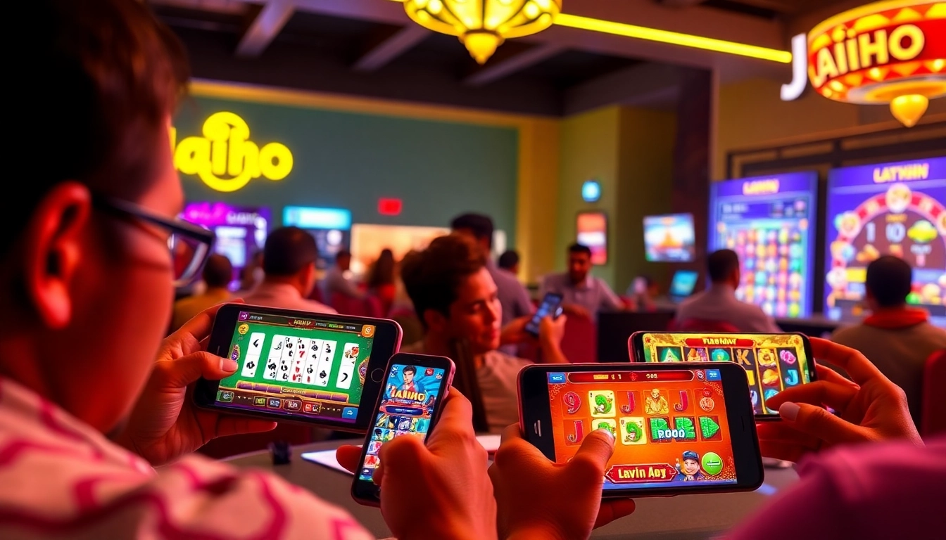 Engage with all Jaiho games for thrilling gameplay and rewards on vibrant mobile devices.